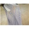 Image 8 : Semi-Sheer Curtain Panel w/ Strip of Snaps at Top, Approx. 21' W x 115" Long