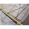 Image 5 : Large Modern Ceiling Lighting Fixture 30"L (base) 47"L (top) x  50"H