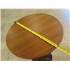 Image 8 : Tall Round Counter-Height Wooden Table w/ Metal Base, 24" Dia, 36" H