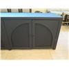 Image 3 : Long Wooden Console Cabinet, 93" L