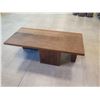 Image 10 : Wooden Coffee Table w/ Three Legs, 54" x 26" x 17" H