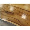 Image 12 : Papali Woodworks Monkeypod & Black Walnut Desk, Curved & Joined Together 71"x32"x30"H