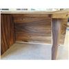 Image 19 : Papali Woodworks Monkeypod & Black Walnut Desk, Curved & Joined Together 71"x32"x30"H