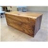 Image 29 : Papali Woodworks Monkeypod & Black Walnut Desk, Curved & Joined Together 71"x32"x30"H