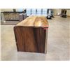 Image 31 : Papali Woodworks Monkeypod & Black Walnut Desk, Curved & Joined Together 71"x32"x30"H