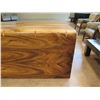 Image 4 : Papali Woodworks Monkeypod & Black Walnut Desk, Curved & Joined Together 71"x32"x30"H