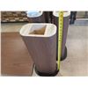 Image 10 : Large Wooden Tabletop w/ 5 Bases, 111" x 36". Bases are 29"H