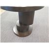 Image 6 : Holly Hunt Wooden Side Table, 27" Dia, 24" H
