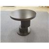 Image 2 : Holly Hunt Wooden Side Table, 27" Dia, 24" H