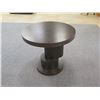 Image 5 : Holly Hunt Wooden Side Table, 27" Dia, 24" H