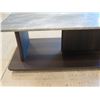 Image 4 : Molteni&C Hugo Low Table w/ Orient Gray Marble Stone Top, Wooden Base 41" x 20" x 15"