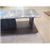 Image 7 : Molteni&C Hugo Low Table w/ Orient Gray Marble Stone Top, Wooden Base 41" x 20" x 15"