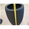 Image 5 : Tall Resin Planter 18" Dia, 33"H