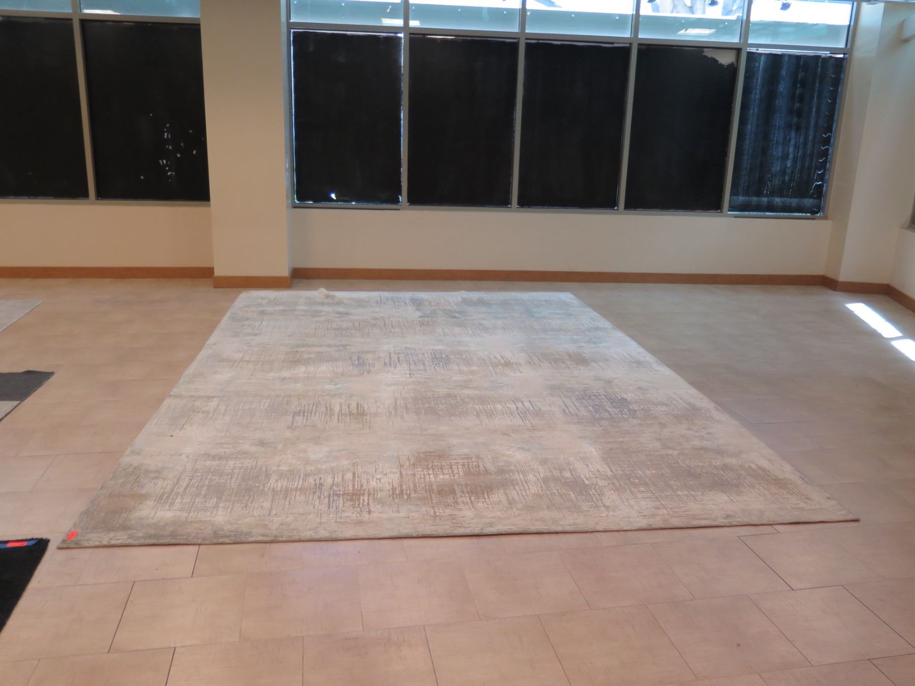 Indich Rugs Indich Collection Large Beige Area Rug, Made in India 14' x 20'