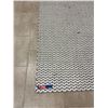 Image 2 : Brown & White Woven Rug 4'x13'