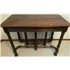 Image 7 : Georgian Mahogany Gate Leg Table 5 Chairs 1 Needs Repair 3 Leaves 64L x 40W