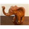 Image 1 : Carved Wood Elephant 14L