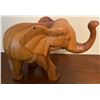 Image 2 : Carved Wood Elephant 14L