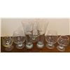 Image 2 : Mid Century Glass Chrome Decanter Set Cognac Glasses