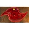 Image 2 : Red Carnival Glass Bowl 13L