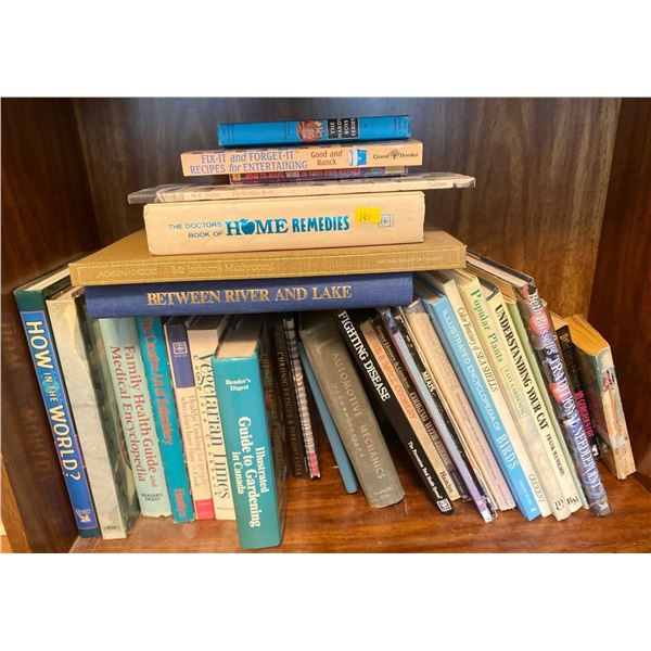 Book Collection Cats Gardening Home