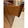 Image 3 : Oak China Cabinet Brass Fittings 81L x 18D x 76T Contents Not Included