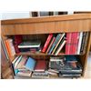 Image 1 : Wood Shelf & Books Canadian Atlas - Readers Digest Atlas & More 37W x 13D x 32R
