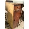 Image 2 : Antique Country Oak Cabinet 12W x 16D x39T