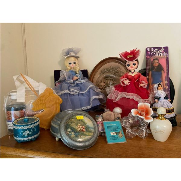 Vintage Doll Collection Miss Flair Doll - Avon Perfume