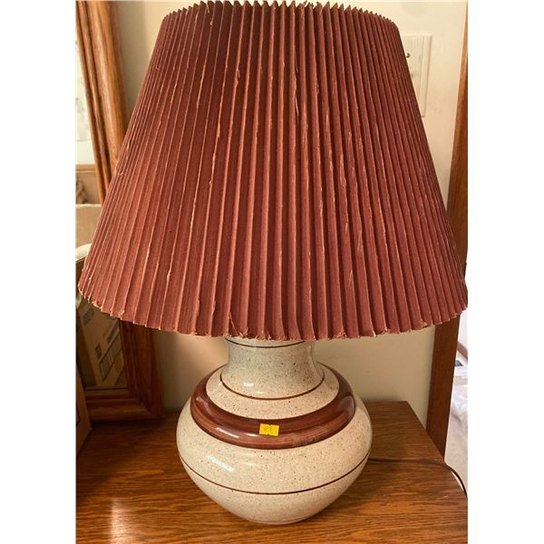 Pottery Lamp