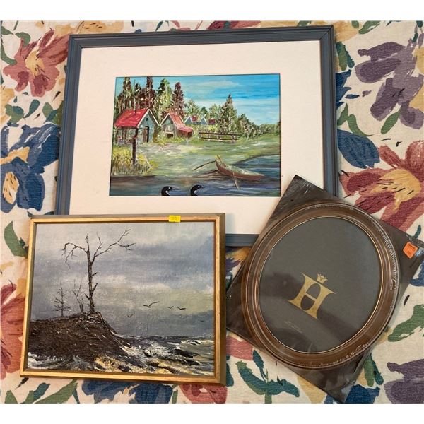 Oil Paintings  & Frame