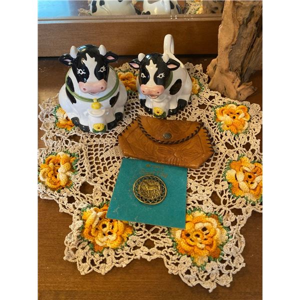 Two Cow Cream & Sugar Wind Chimes & More