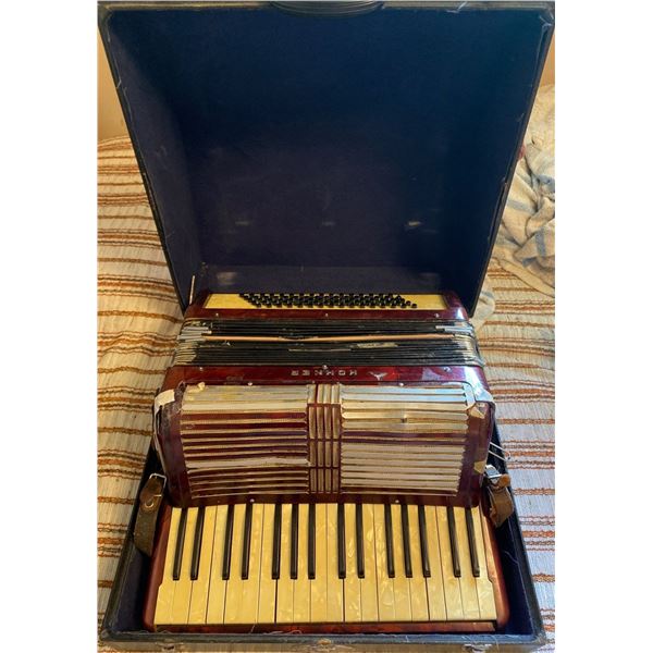 Antique Horner Accordion Needs Repair