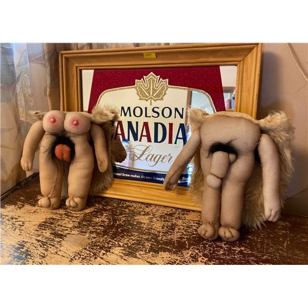 Two Surprise Comedy Furry Sex Explicit Dolls - Beck Auctions Inc.
