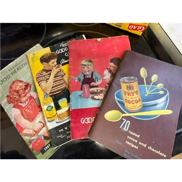 Antique Recipe Booklets Advertising