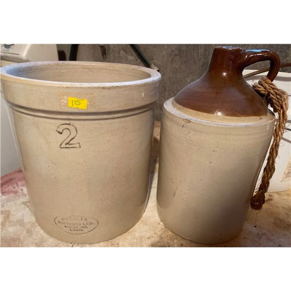 Medelta 2 Gallon & Jug Crock
