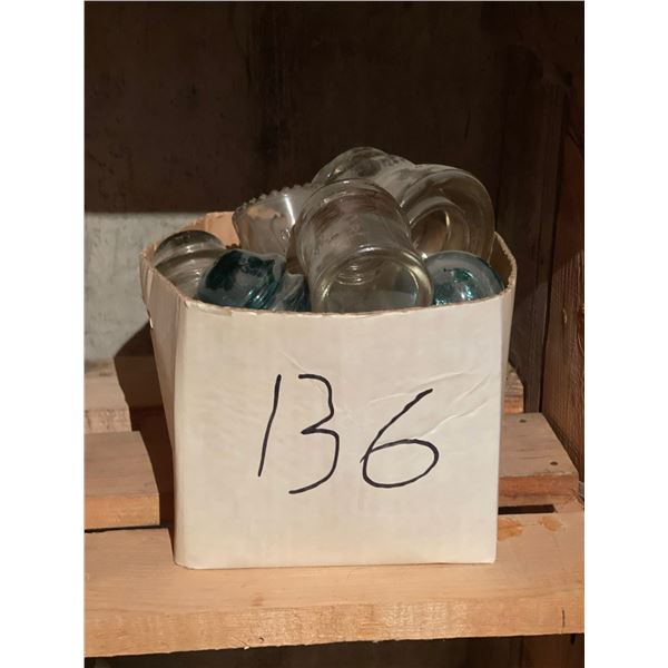 Collection of Small Insulators (some colored)