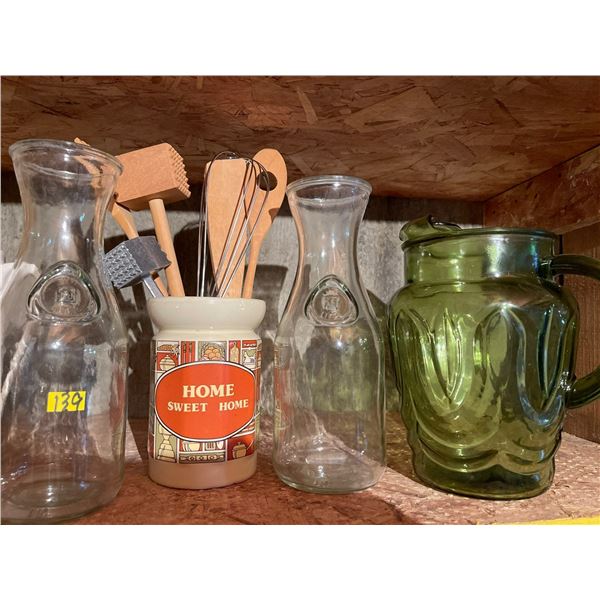 Milk Bottles, Jugs & Kitchen Decor