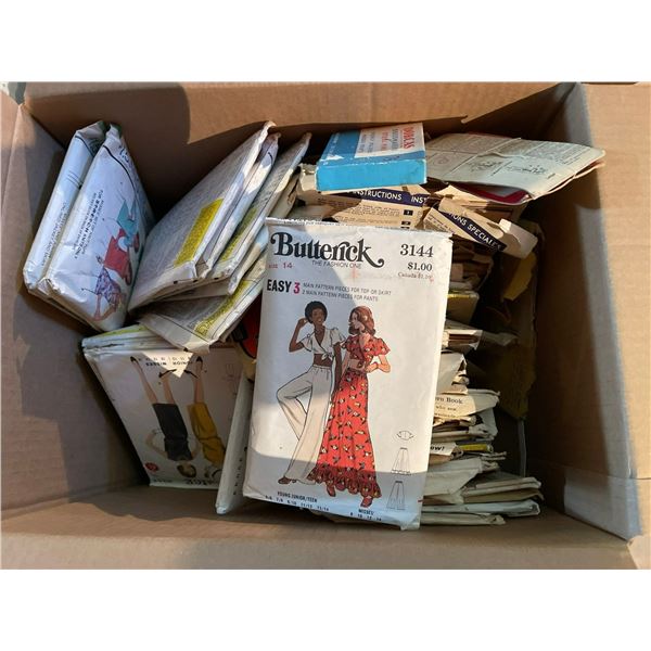 Collection of Vintage Fabrics & Patterns