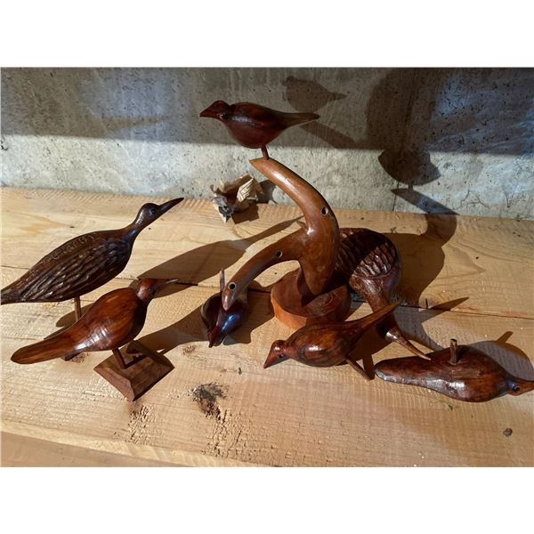 Wood Bird Collection