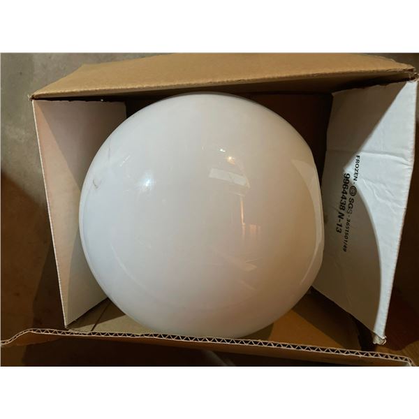 Giant Globe Light Fixture