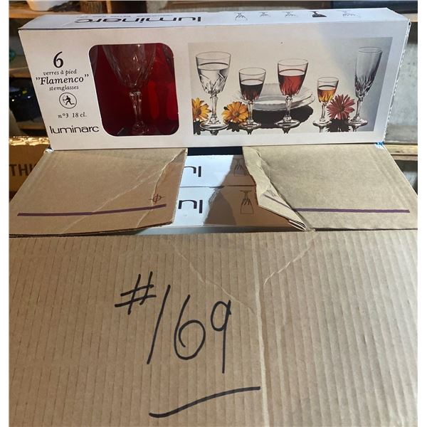 Luminarc Glass Collection 8 Boxes