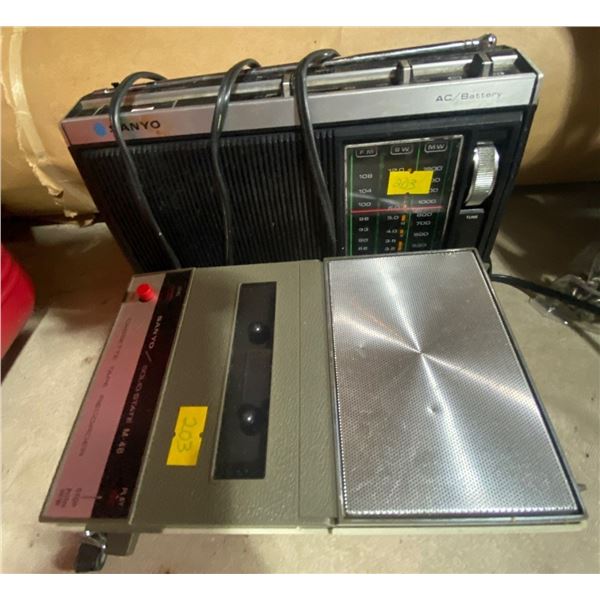 Sanyo Radio & Cassette Players