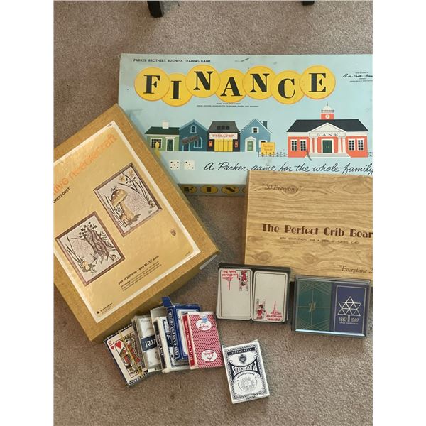 Games Collection - Finance - Crib Board - Card Games