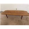 Image 1 : Mid Century Modern Teak Coffee Table 60w x 22h