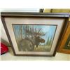 Image 1 : Moose Drawing Possibly Pastel 24 x23