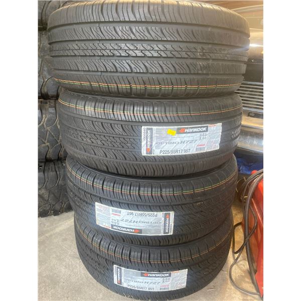 4 NEW Hankook Optimo All Season Tires H727 P225 55R17 95T