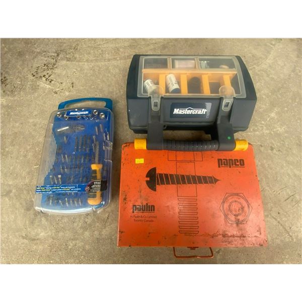 Mastercraft Skrew Drivers Case Tappong Screw Set