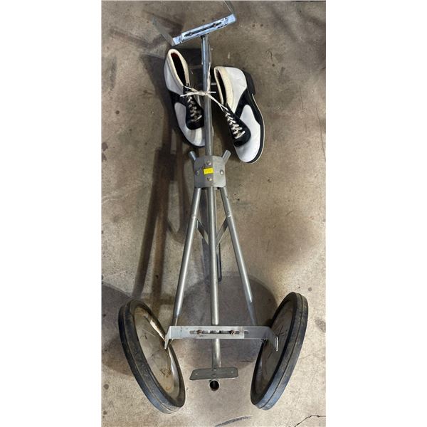 Golf Cart & Shoes Size 7.5