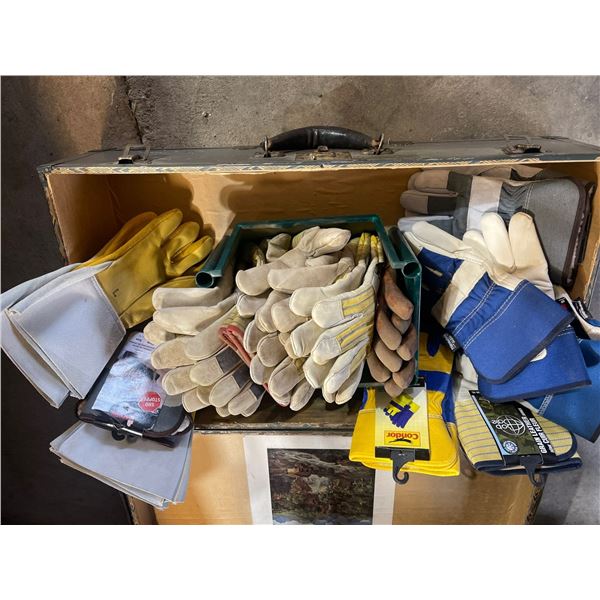 Work Glove Collection & Storage Trunk
